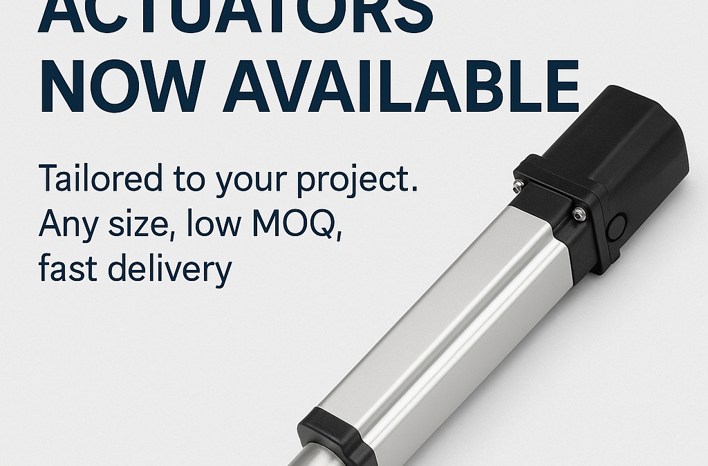 Custom Stroke Actuators Now Available