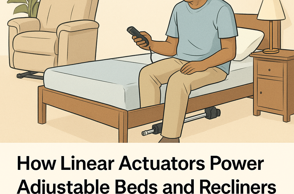 How Linear Actuators Power Adjustable Beds and Recliners