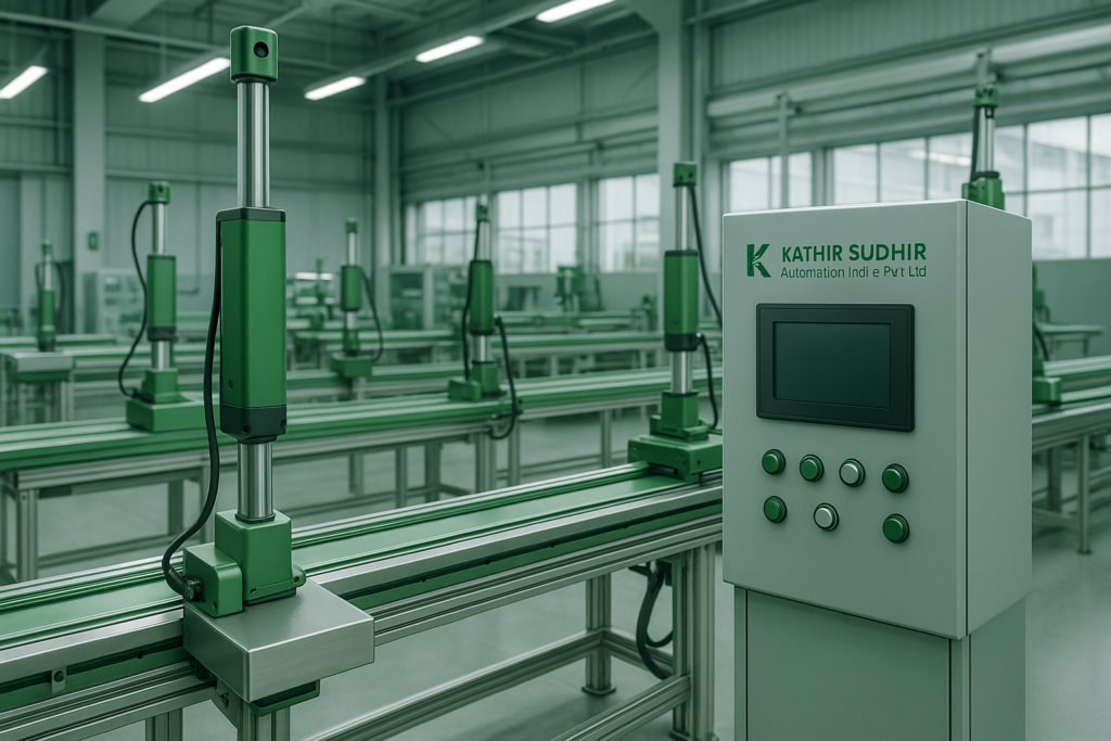 Automated Production Line in Factory