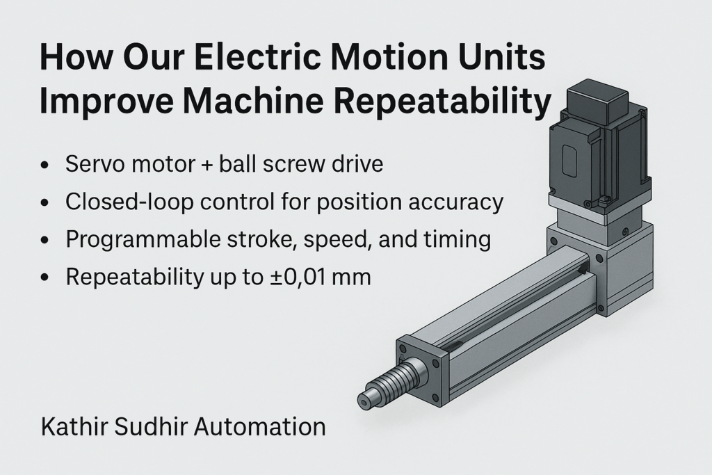 Electric Motion Units for Precision