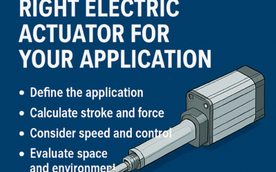 Choosing the Right Electric Actuator for Your Application