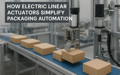 How Electric Linear Actuators Simplify Packaging Automation
