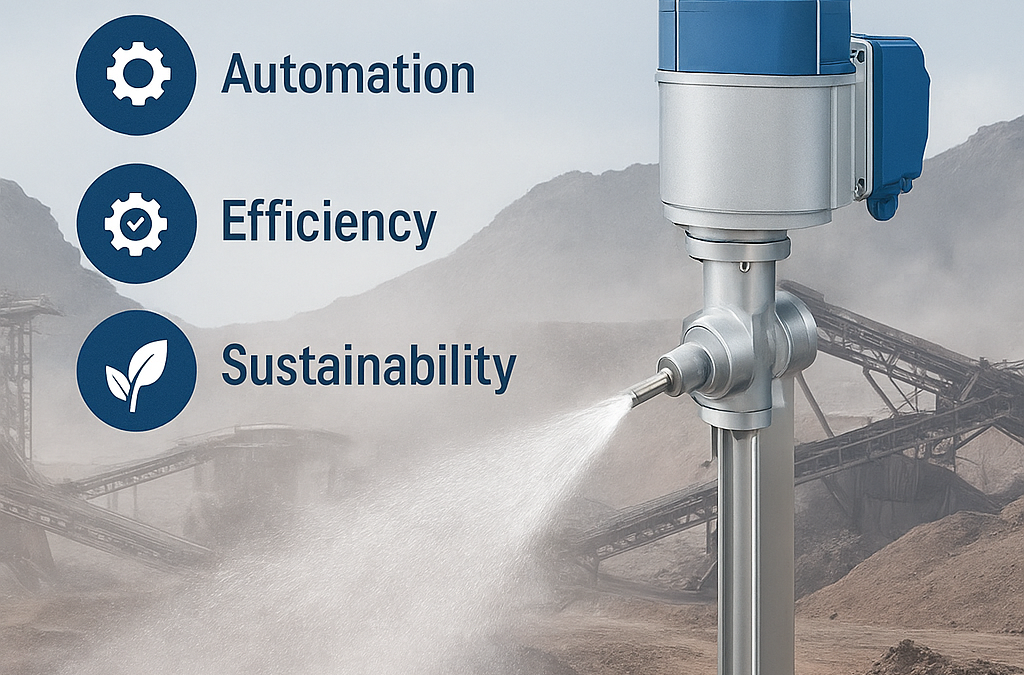 Electric Actuator Integration in Dust Suppression Systems