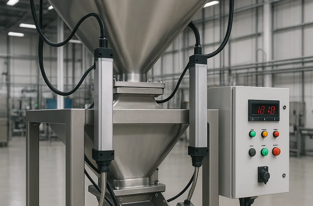 Linear Actuator based Automatic Hopper Machine Controller System