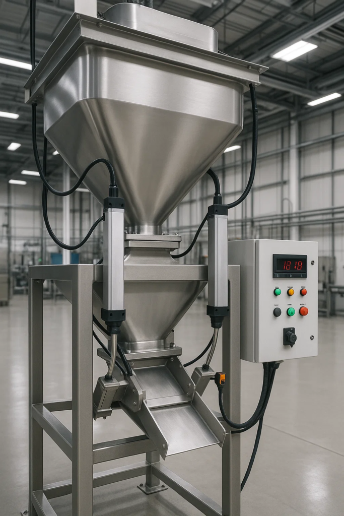 Linear Actuator based Automatic Hopper Machine Controller System