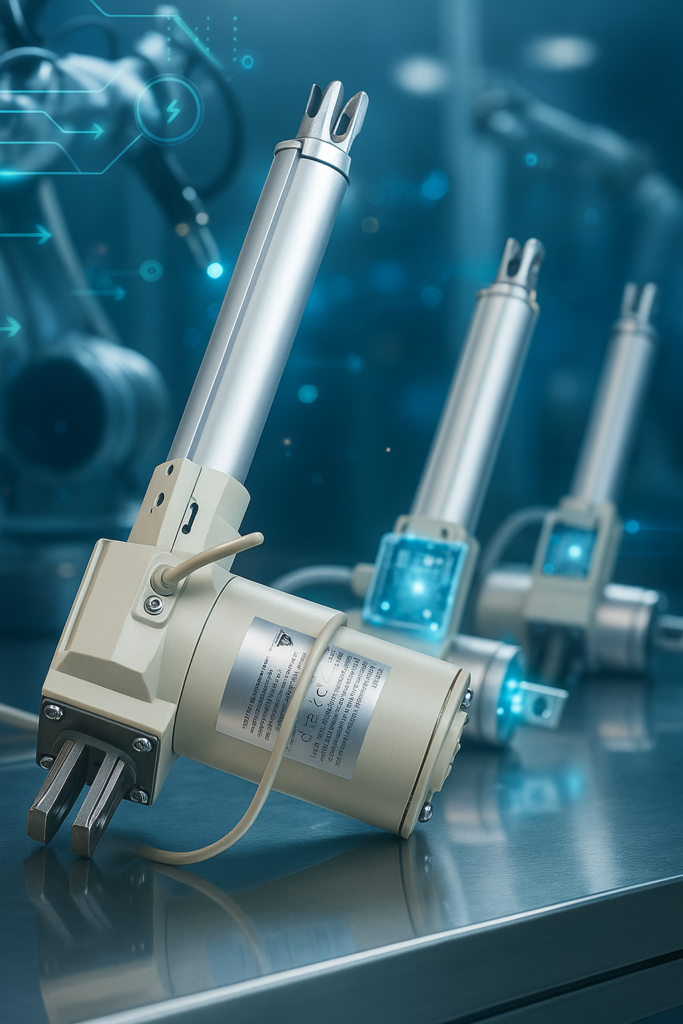 Smarter, Quieter, and More Efficient Linear Actuators