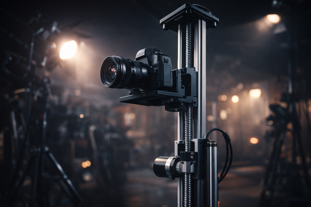 Advanced Camera Lifting Up and Down Using a Linear Actuator