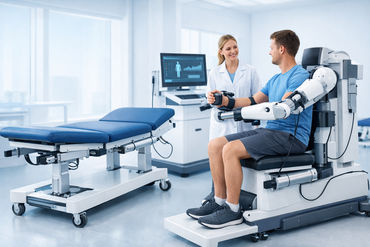 Powerful Physiotherapy Innovation with Electric Actuator