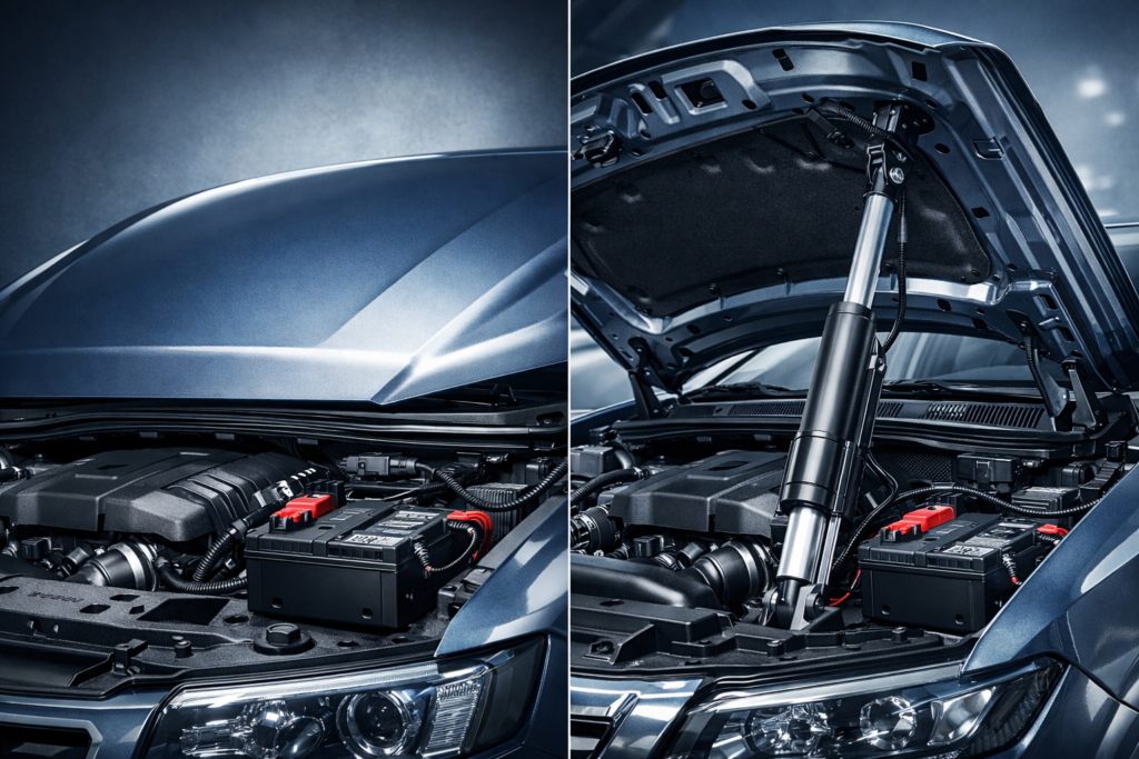 electric Actuator lifting car engine hood