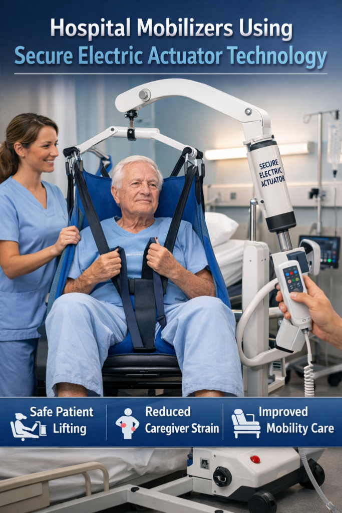Hospital Mobilizers Using Secure Electric Actuator Technology