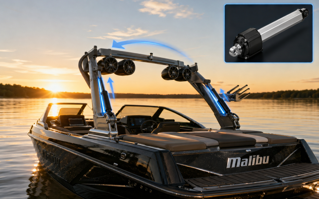Why Wakeboard Towers Use Linear Actuators for Easy One-Person Folding