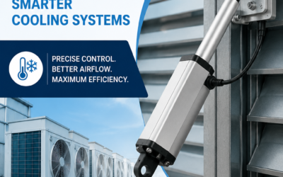 Cooling System Airflow Control Made Easy with Linear Actuator Technology